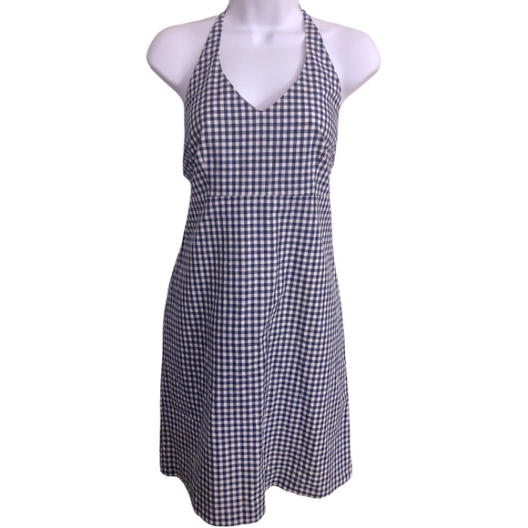 J. McLaughlin Halter Dress Cotton Blend Size 8